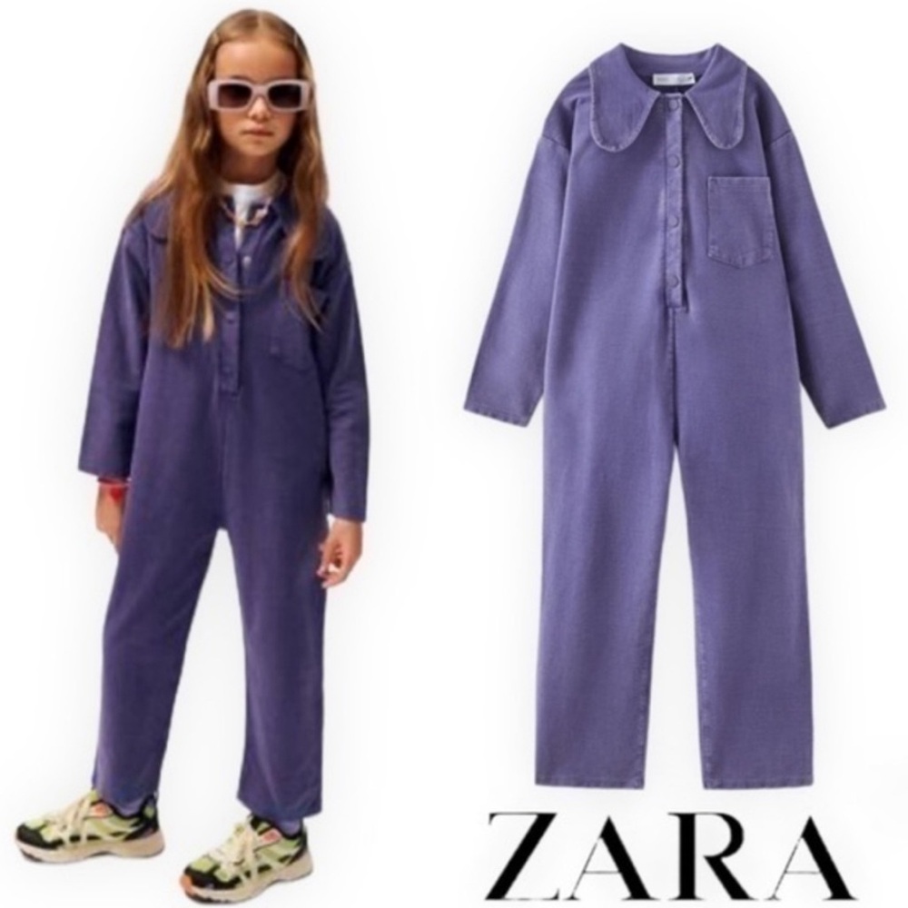 NWT!! Stylish Zara Kids Purple One Piece Jumper Size 13/14
